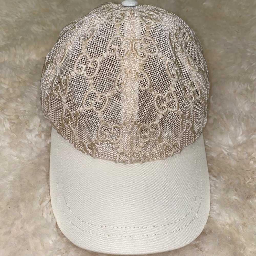 Gucci lace baseball hat